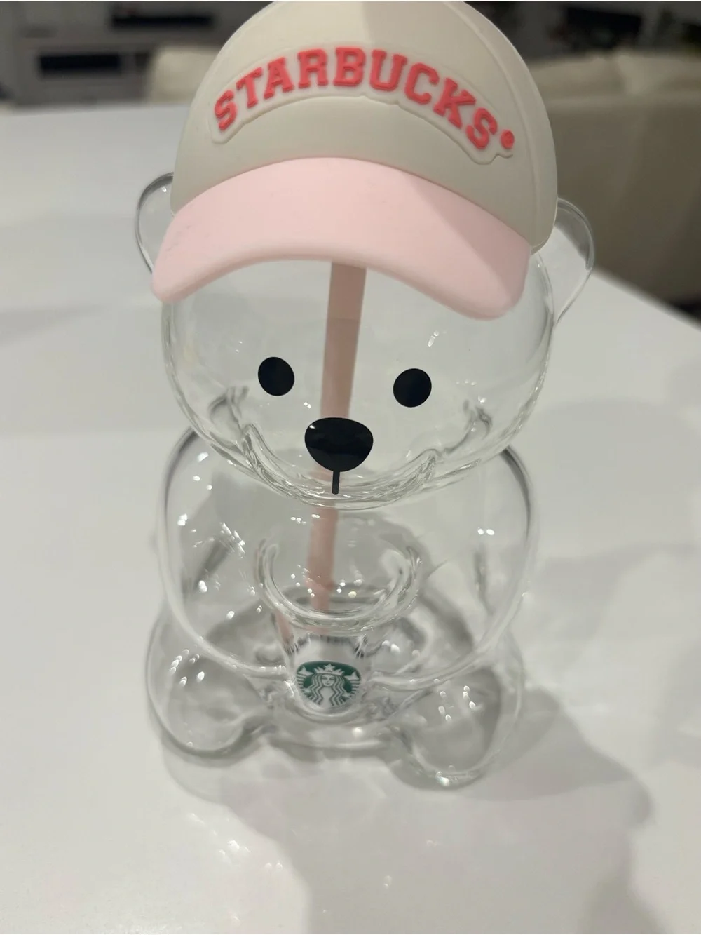Starbucks GLASS BEARIST COLD CUP – PINK EDITION 💕